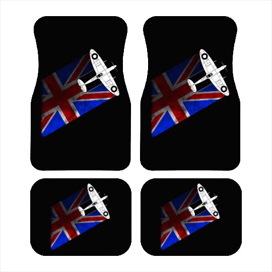 Spitfire UK Flag Mk.1 RAF British WWII Car Mats