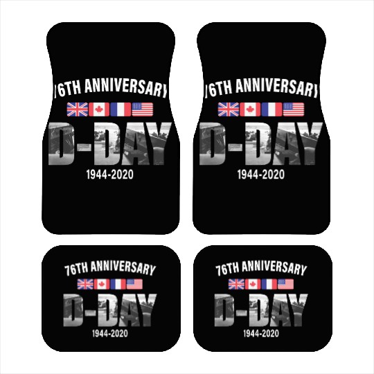 D-Day Normandy 76th Anniversary Car Mats