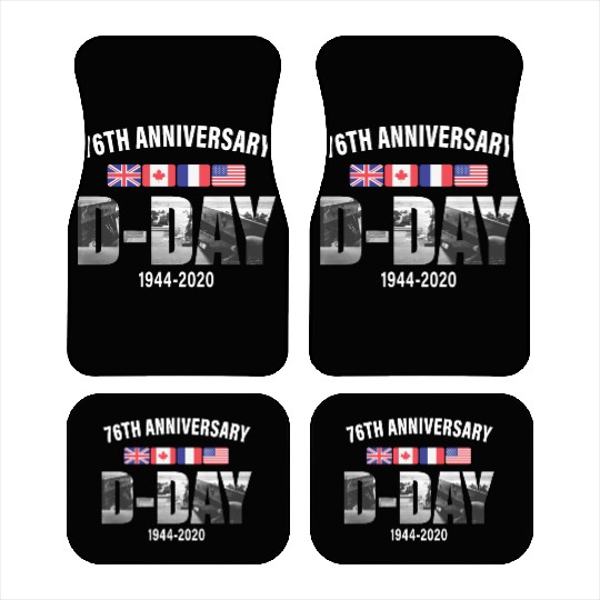 D-Day Normandy 76th Anniversary Car Mats