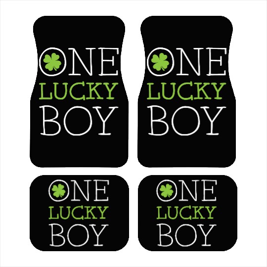 One lucky boy Car Mats