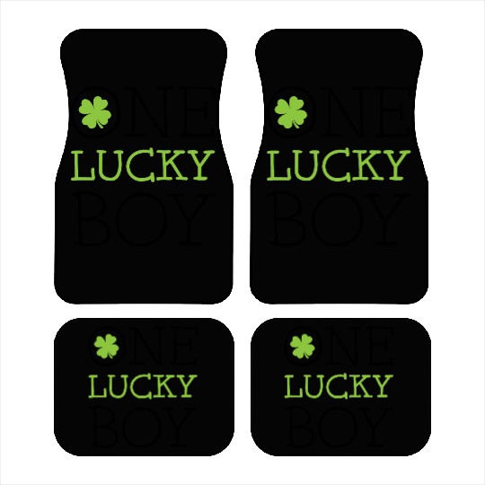 One lucky boy Car Mats