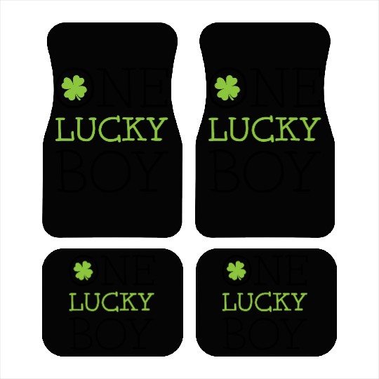 One lucky boy Car Mats