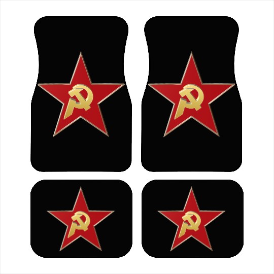 Hammer and sickle Car Mats