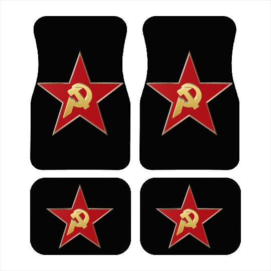 Hammer and sickle Car Mats