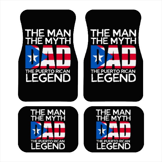 Puerto Rico Gifts For Dad Fathers Day Puerto Rican Car Mats