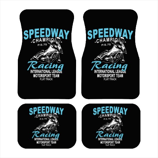 Motorcycle Speedway Racing Car Mats