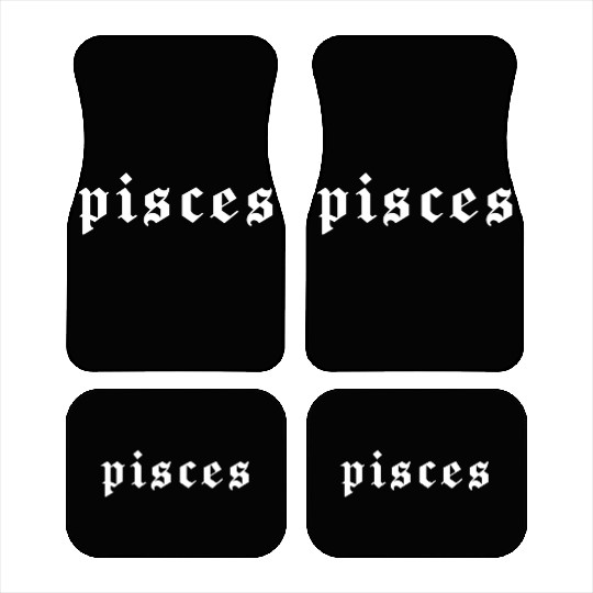 Pisces, Zodiac Sign, Astrology, Horoscope Car Mats