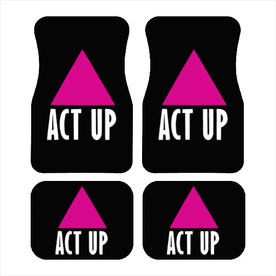 Act Up - Silence Death AIDS Car Mats
