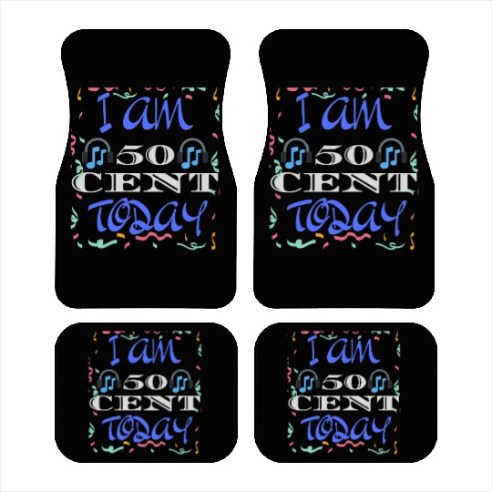 Rosie Riveter 50th Birthday Car Mats