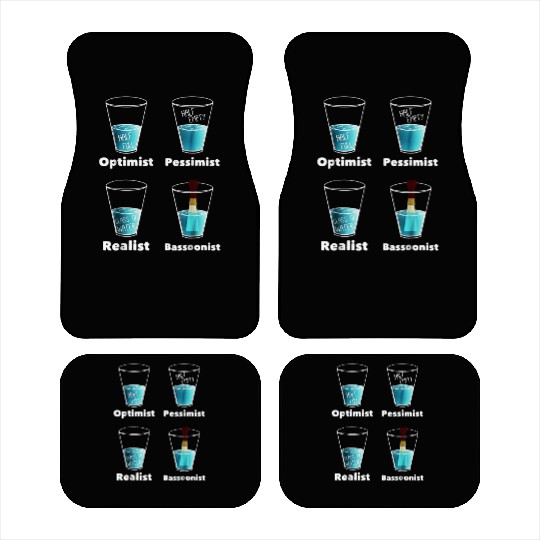 Funny Bassoonist Bassoon Play Orchestra Music T Sh Car Mats