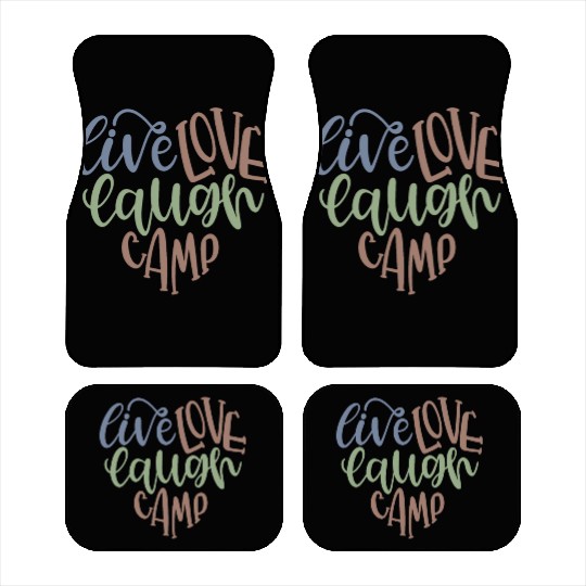 Live Love Laugh Camp RV Car Mats