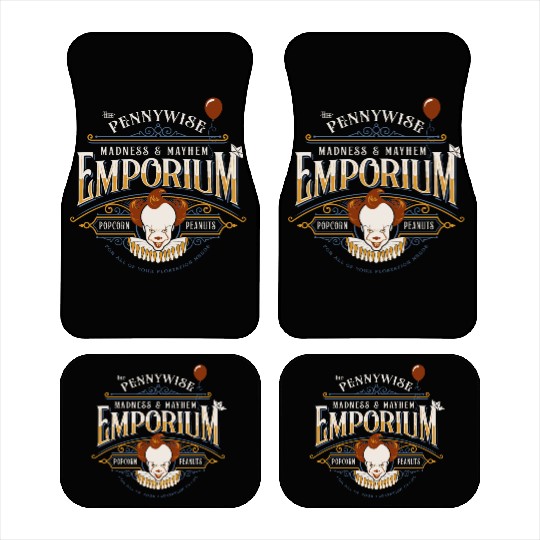 The Pennywise Madness & Mayhem Emporium Car Mats