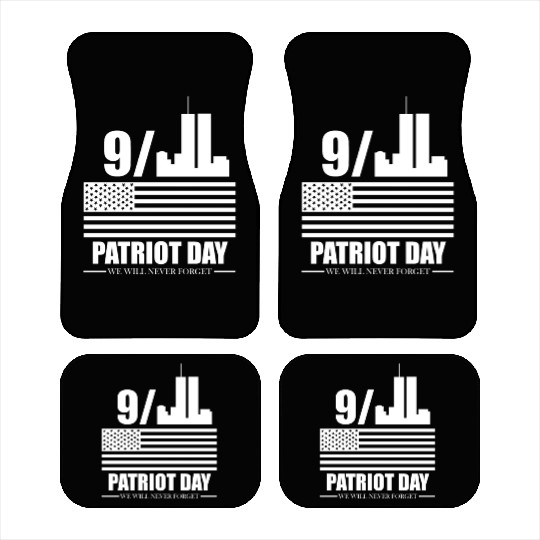 9 11 Patriot Day Car Mats
