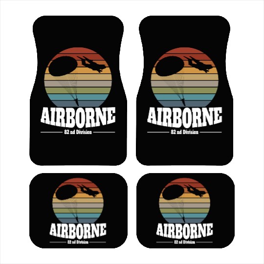 82nd AIRBORNE Division US Army Car Mats