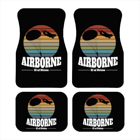 82nd AIRBORNE Division US Army Car Mats