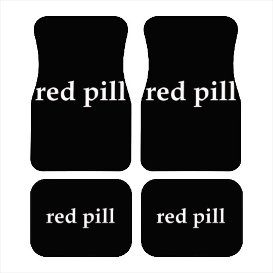 red pill - escape the matrix Car Mats