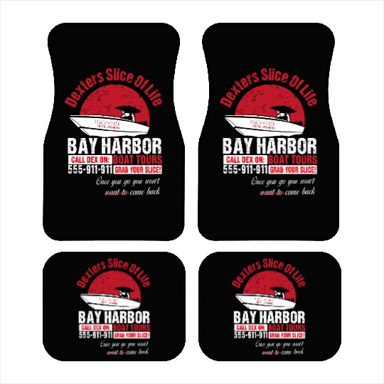 Cool Dexter Bay Harbor Boat Tours Car Mats