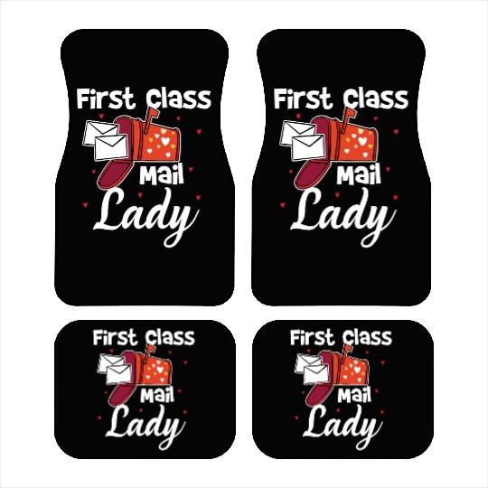 First Class Mail Lady Car Mats