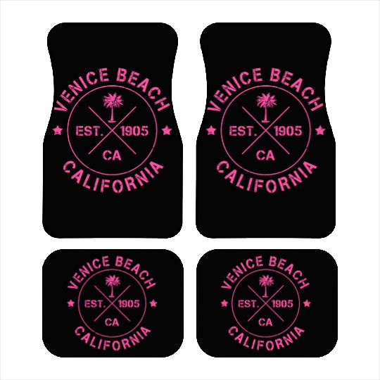 Venice Beach California Los Angeles USA Hollywood Car Mats