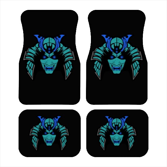 Zombi Samurai Bushi Warrior Japan Gift Car Mats