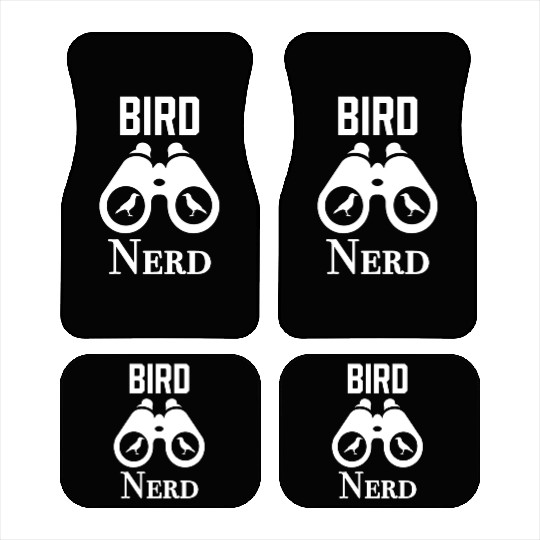 Bird Nerd Car Mats