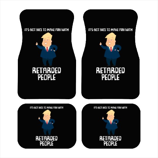 US President Donald Trump Gift Idea Car Mats