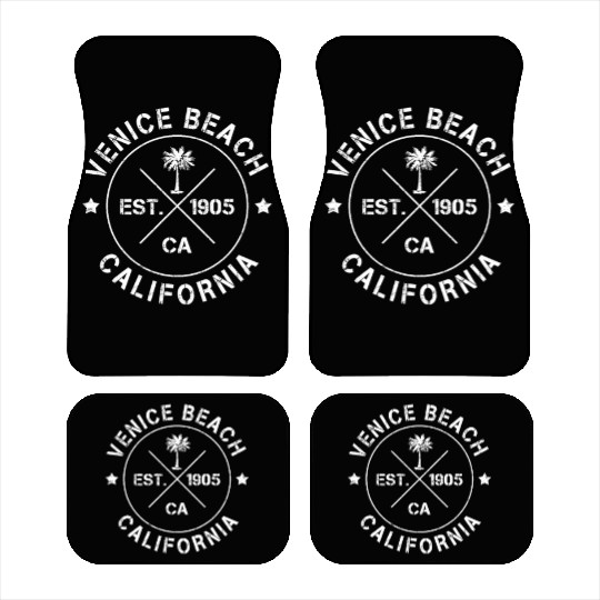 Venice Beach California Car Mats