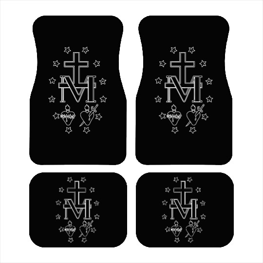 Miraculous Medal, Medal of Our Lady of Grace Car Mats