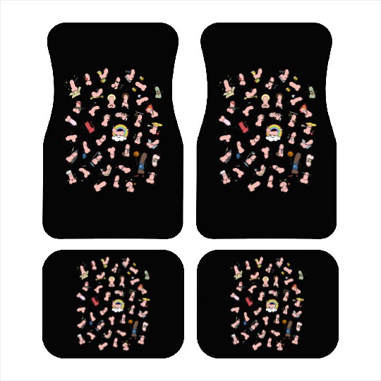 Eddie Funky Dick 40 Car Mats