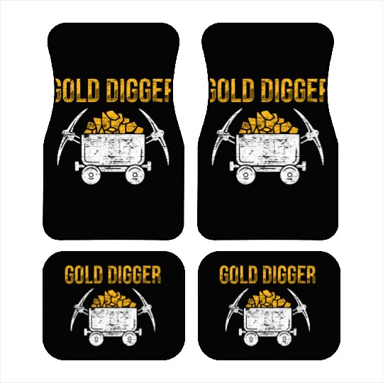 Gold Digger Car Mats