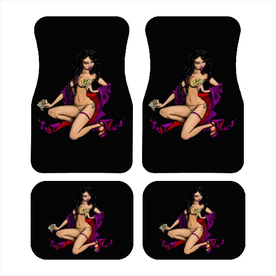 Tarot witch Car Mats