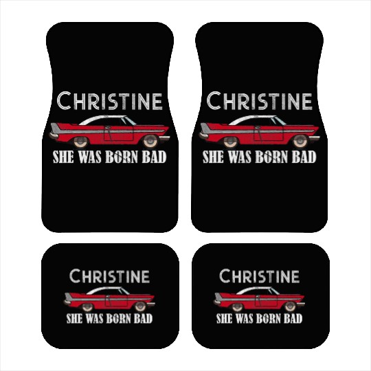 Christine Classic Car Model Lover Automotive Theme Car Mats