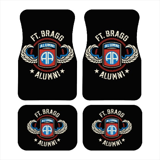 Ft Bragg Alumni Us Army 82Nd Airborne Division Par Car Mats