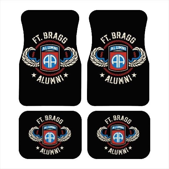 Ft Bragg Alumni Us Army 82Nd Airborne Division Par Car Mats