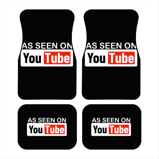 AS SEEN ON YouTube Car Mats