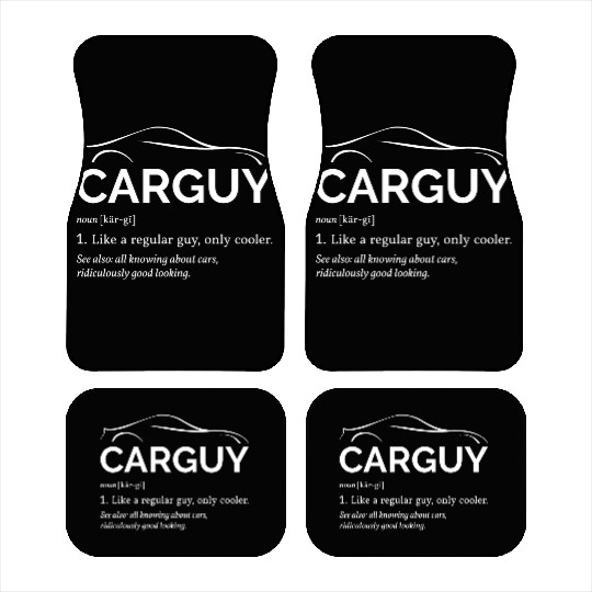 Car Guy Definition I - Cool Car Car Mats