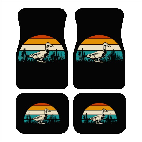 Duck hunting animal welfare gift idea Car Mats
