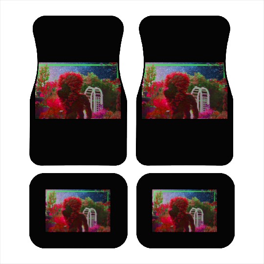 Retro Lion space Car Mats