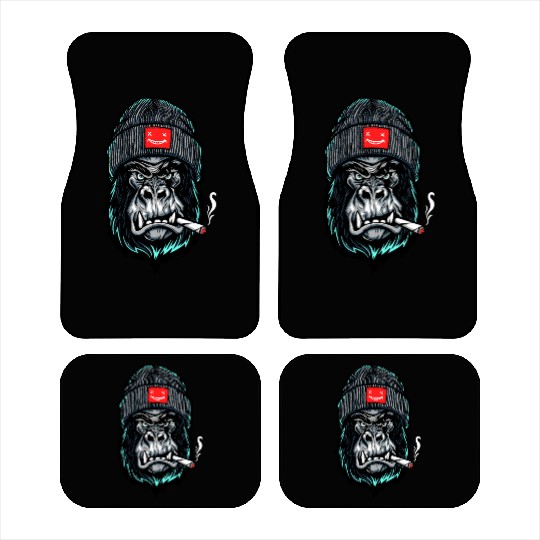 Hypebeast, Gorilla, Ape, Street Gorilla Car Mats