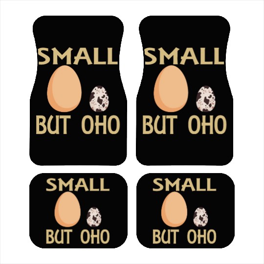 Quail Farmer Quail Quail Whisperer Gift Car Mats
