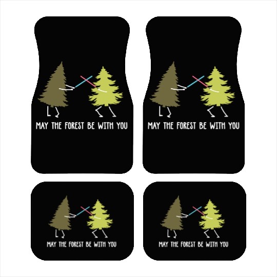 May the forest be with you Car Mats