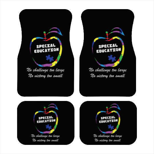 Autism Special Education Teacher Car Mats