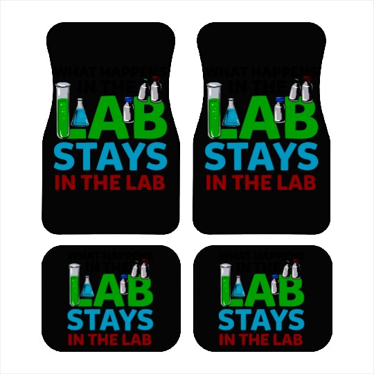 What Happens In The Lab Tech Laboratory Technician Car Mats