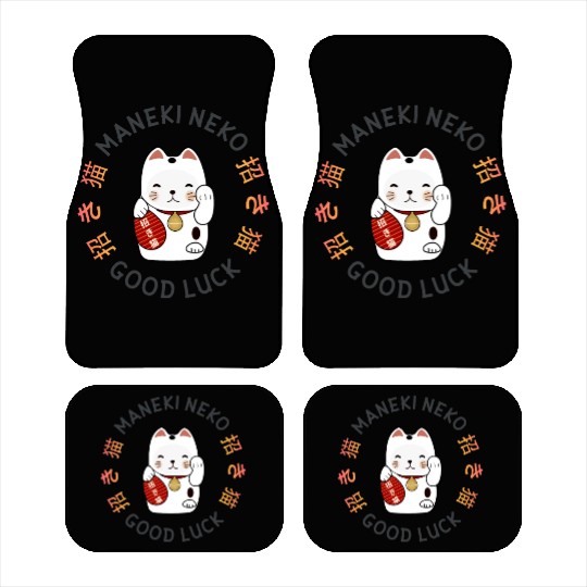 Maneki Neko: Lucky Cat Car Mats