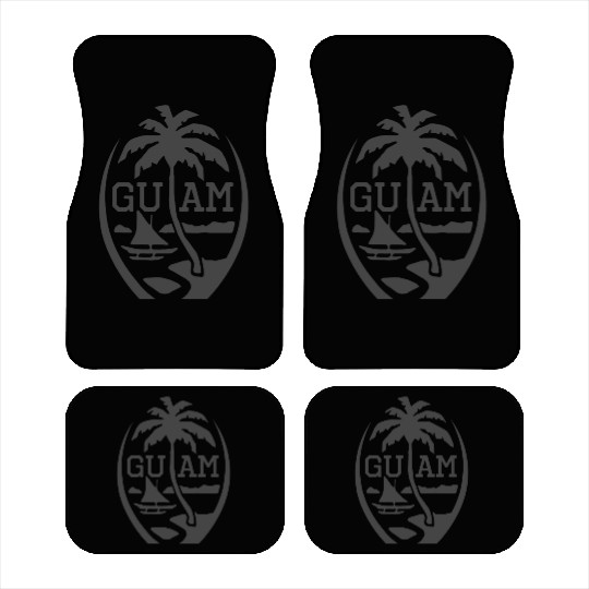Guam Seal Guam Flag USA Guamanian Chamorro Car Mats