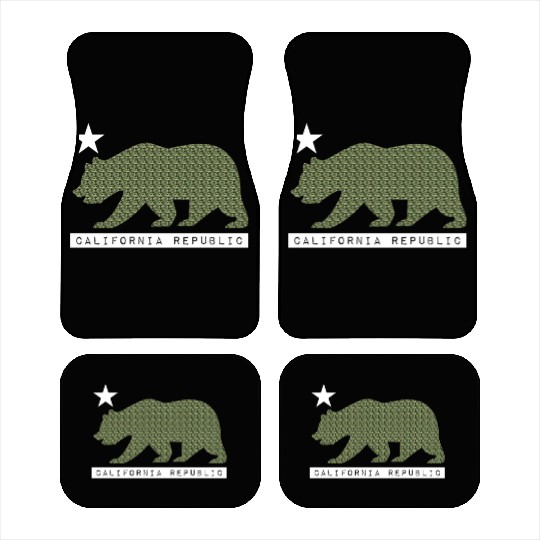 California Bear Car Mats