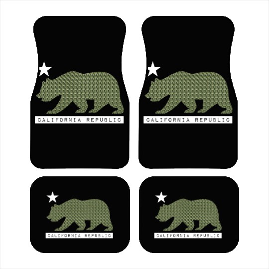 California Bear Car Mats