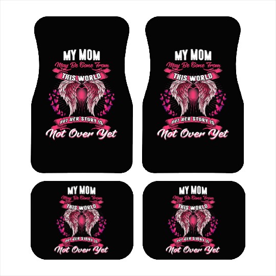 Angel Mommy Angel Wings Apparel Rest in Peace Mom Car Mats