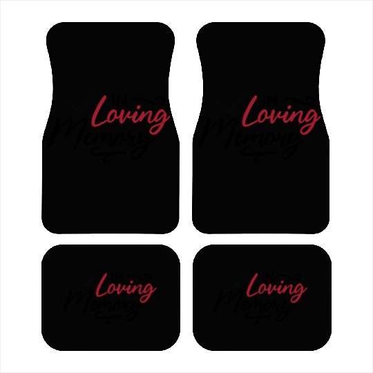 In Loving Memory - Memorial Day Car Mats