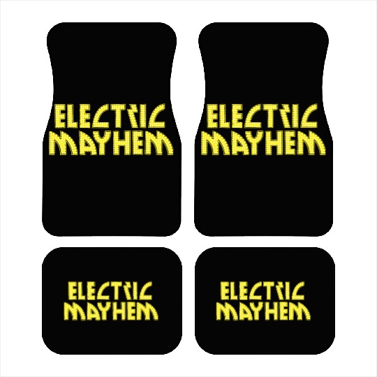 Electric Mayhem Car Mats